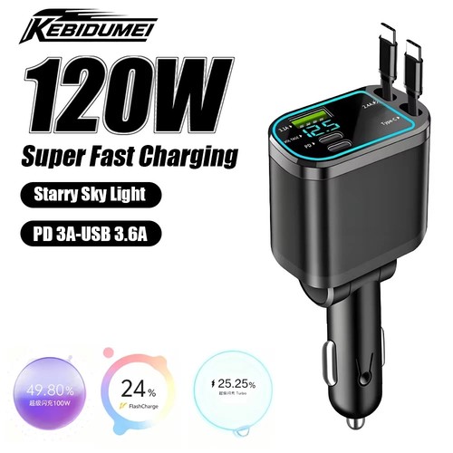 Caricabatteria auto usb c - usb,