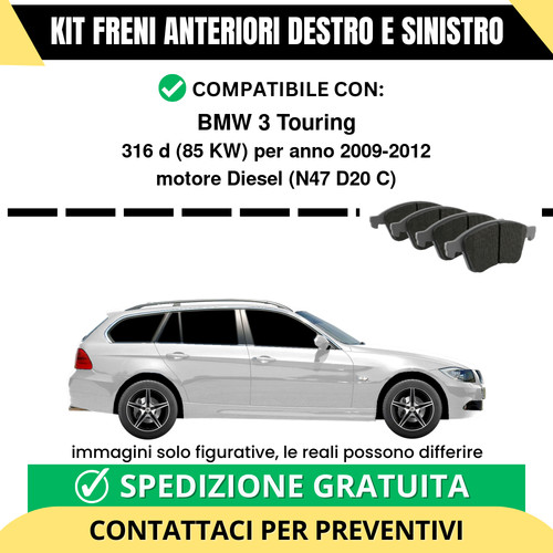 Pastiglie freno anteriori - anteriori, per