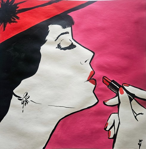 René gruau illustrazione moda - rené,