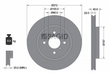 2 dischi freno Pagid 55553NC