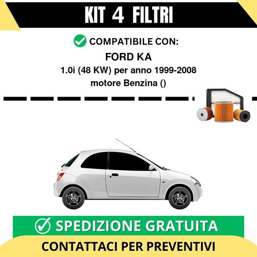Kit filtri tagliando per - kit, 4