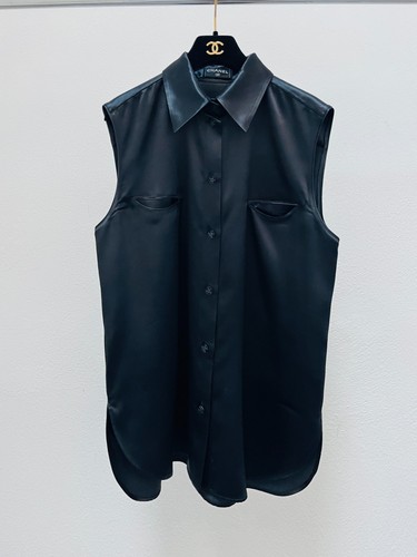 Chanel black satin - chanel,