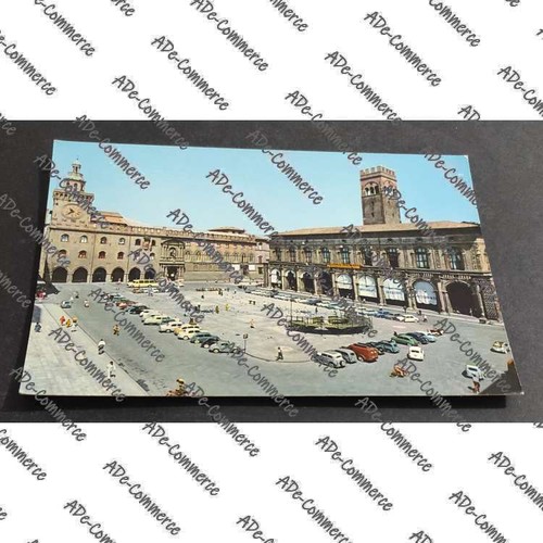 Cartolina bologna piazza - -,