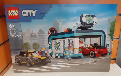 Lego city 60497 autolavaggio - city,