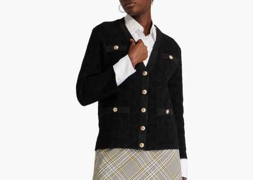 Cardigan donna maje nero - donna,