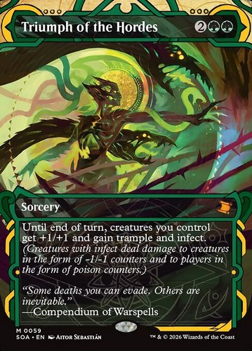 Mtg triumph the hordes - triumph, 59