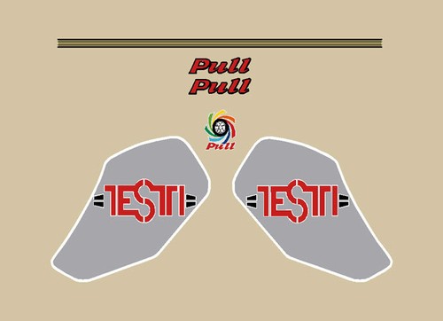Testi pull adesivi - testi,
