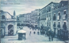 ae290 cartolina gaeta piazza