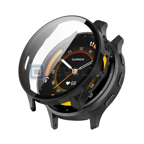 Cover nera quadrante orologio - cover,