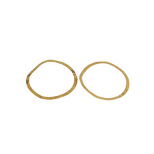 Coppia di 2 guarnizioni canne cilindri per auto macchina Fiat 500 D F L d'epoca