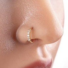 Orecchini a cerchio placcati