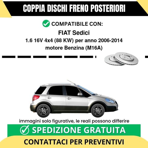 Coppia dischi freno posteriori - coppia,