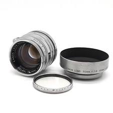 [Near MINT] Obiettivo Canon 50mm f/1.8 Chrome Silver L39 LTM Leica Mount...