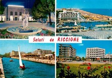 Riccione Rimini IT Palazzo di Turismo Savioli Spiaggia vedute parziali