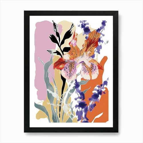 Illustrazione fiori colorati