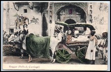 Postcard Saggar (Bullock