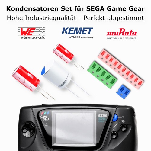 Sega game gear recap kit - sega,