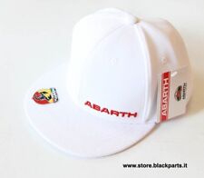 Cappello Abarth bianco visiera