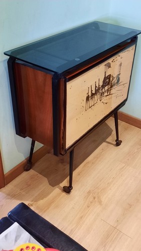 Mobile bar vintage design - bar,