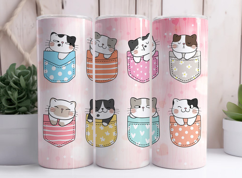 Simpatici gatti tasche - simpatici, in