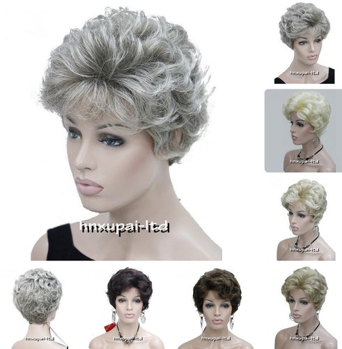 Parrucca donna corta - , riccia