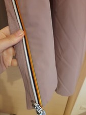 Giubbino Kway taglia S reversibile lilla e beige LILY ST WARM 