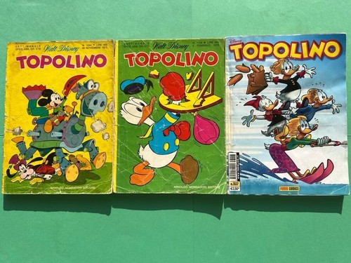 Lotto tre topolino - tre, libretto