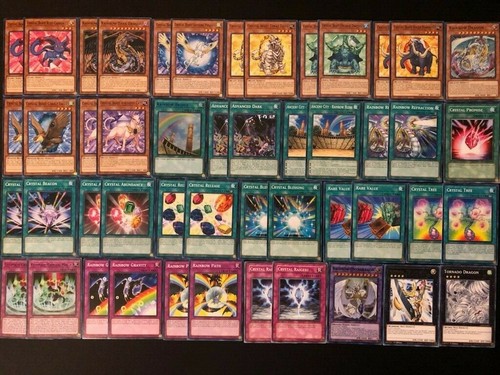 Ygioh crystal beast deck - crystal,