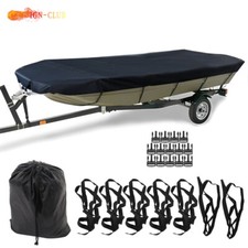 Black 14ft Boat Cover Black