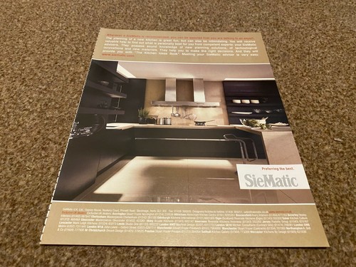 Int2 advert 11x9 - advert, siematic