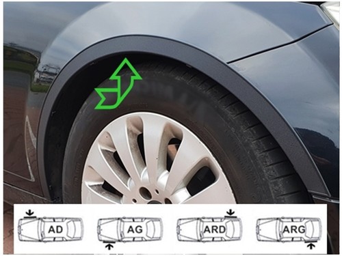 Kia cee extensions - extensions, d'aile