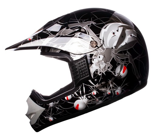 Casco omologato mini moto - casco,