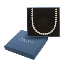 Collana Tennis Stile Angel Placcata Oro Cristalli Swarovski Elements Originali