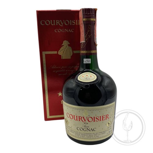 Vintage bottle courvoisier - vintage,