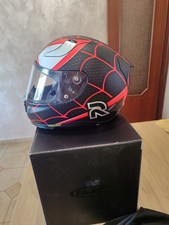 Casco moto integrale HJC RPHA 11 SPIDERMAN MILE MORALES taglia XL MARVEL HELMET