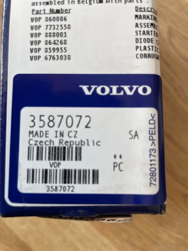 Serratura avviamento volvo - avviamento,