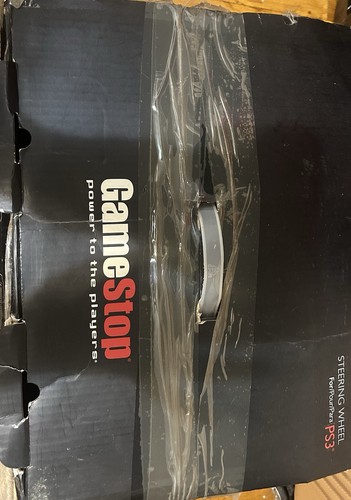 Steering wheel and game - ps,