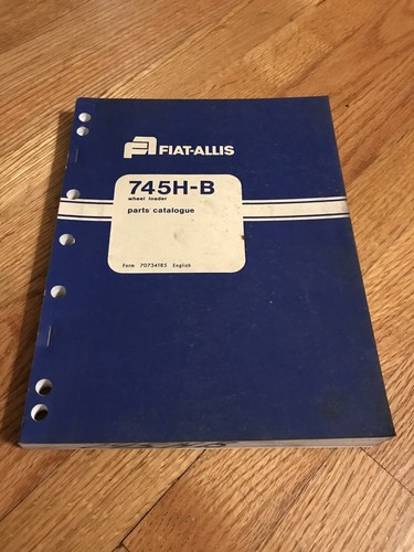 Manuale catalogo ricambi pala