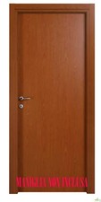 PORTA BATTENTE REVERSIBILE CIECA LISCIA MICROTEC CILIEGIO 210x70 CM INTERNO