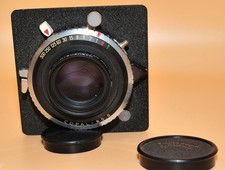 SCHNEIDER KREUZNACH Xenar MC 150mm 5.6 on Copal 0, originale caps, shutter works