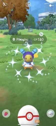 Pokemon shiny pikachu - go,
