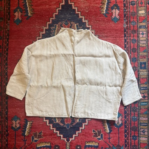 Giacca lino beige zoran - lino,