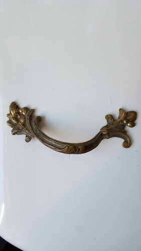 Antica maniglia ottone - in,