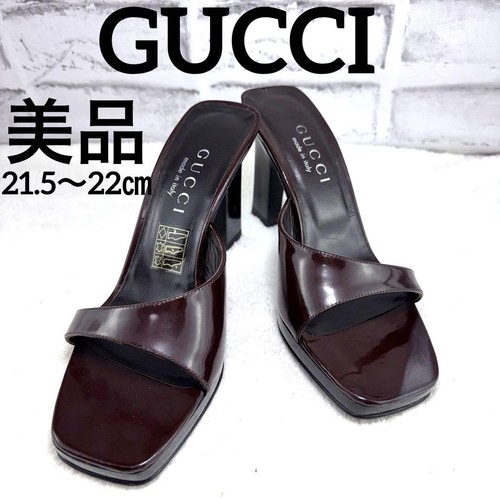 Gucci sandali con tacco - gucci,