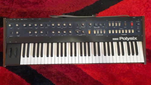Korg polysix with midi - polysix,