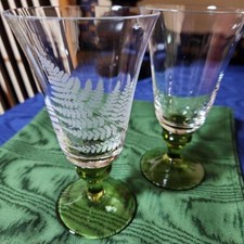 Coppia di calici in cristallo