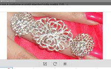 anello medievale bagno argento