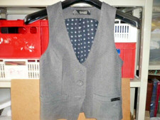 ABBIGLIAMENTO DONNA GILET GAUDI' 3 BOTTONI MISTO COTONE tg.46 BELLO AFFARE!