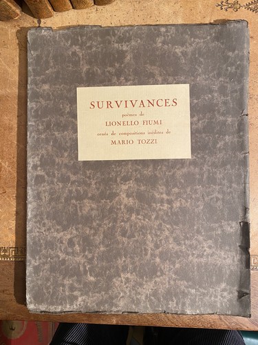 Survivances poèmes de - survivances.,