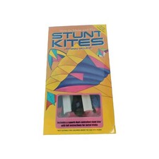 How To Make and Fly Stunt Kites Kit Jeremy Boyce 2000 Parragon Publishing New